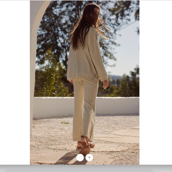 Free People Free-est Around Town Sweater Set Medium - Picture 3 of 6